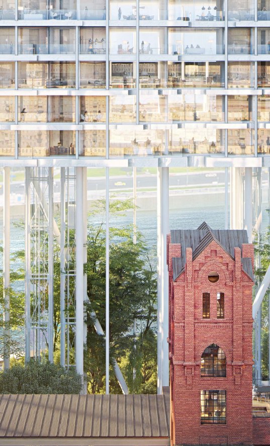 Бадаевский. Архитектурная доминанта на Кутузовском проспекте